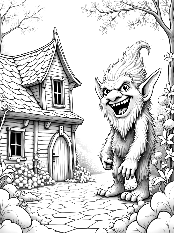 Mieszkańcy magicznego przedmieścia - Troll