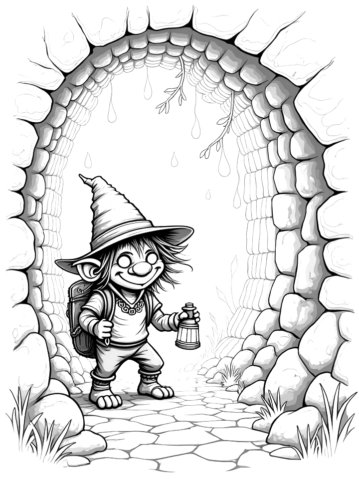 Mieszkańcy magicznego przedmieścia - Troll