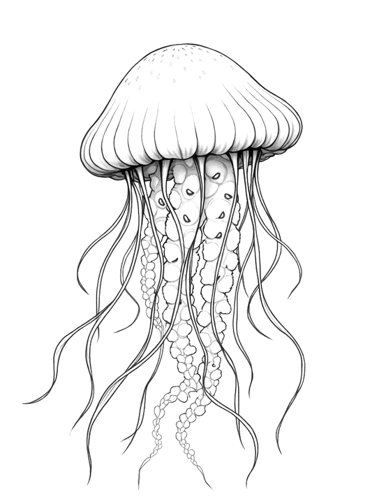 Mieszkańcy oceanów - Meduza