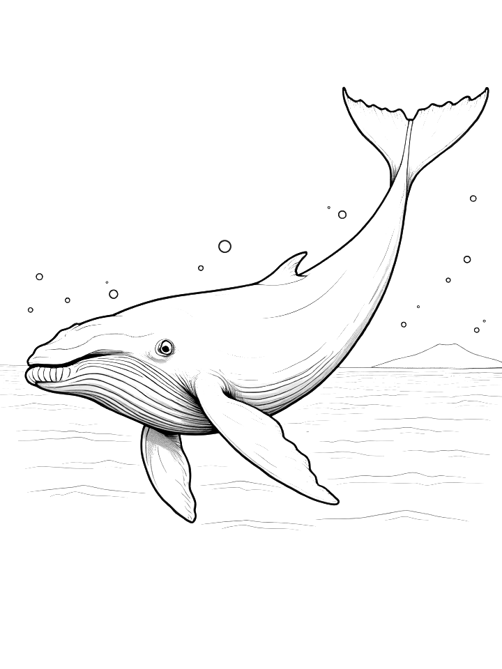 Mieszkańcy oceanów - Błękitny wieloryb