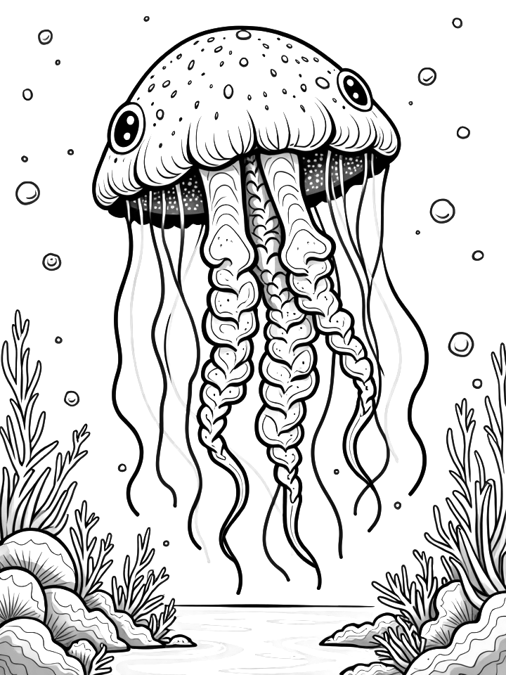 Mieszkańcy oceanów - Meduza