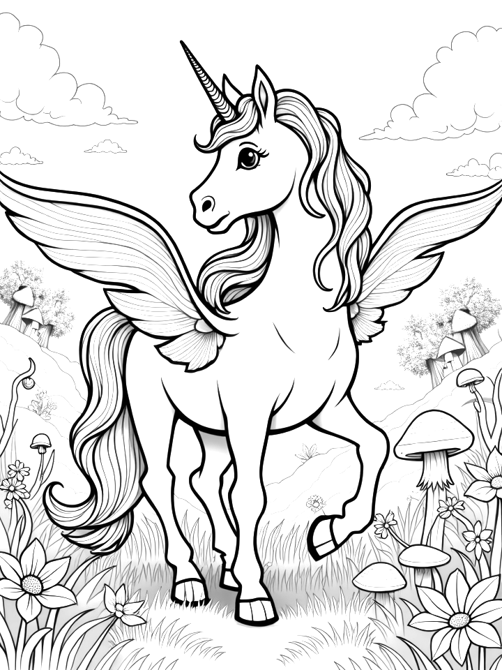 Mieszkańcy Magicznego Przedmieścia - Jednorożec