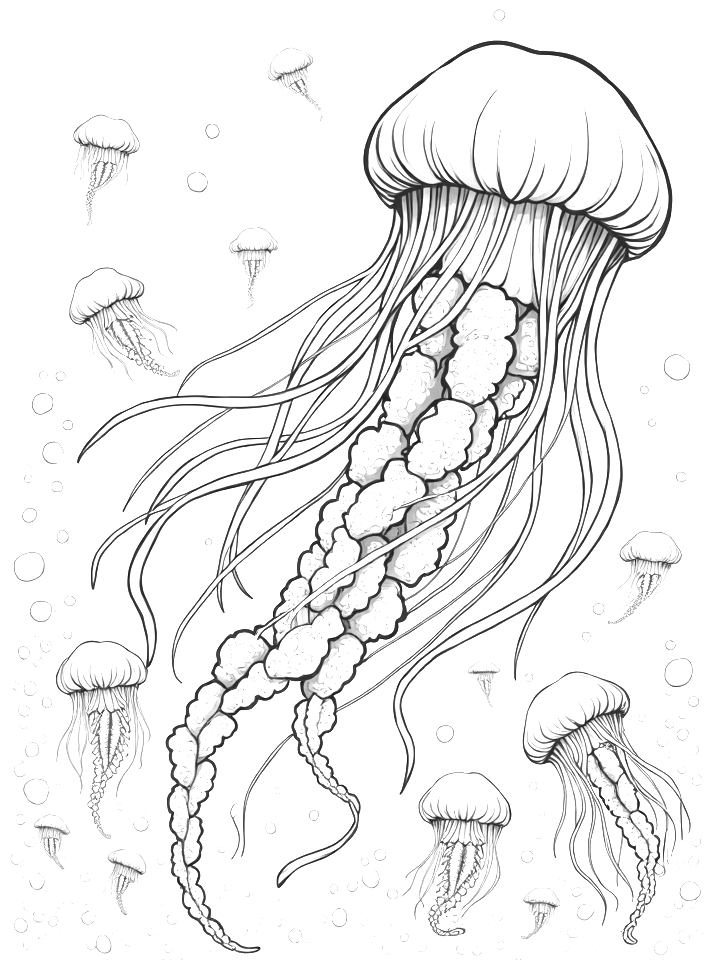 Mieszkańcy oceanów - Meduza