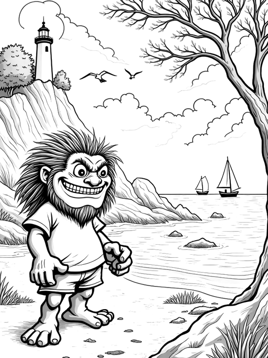 Mieszkańcy magicznego przedmieścia - Troll