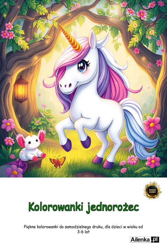 Mieszkańcy Magicznego Przedmieścia - Jednorożec