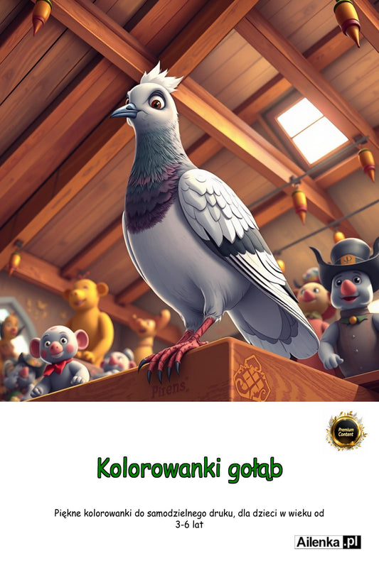 Mieszkańcy starego strychu - Gołąb
