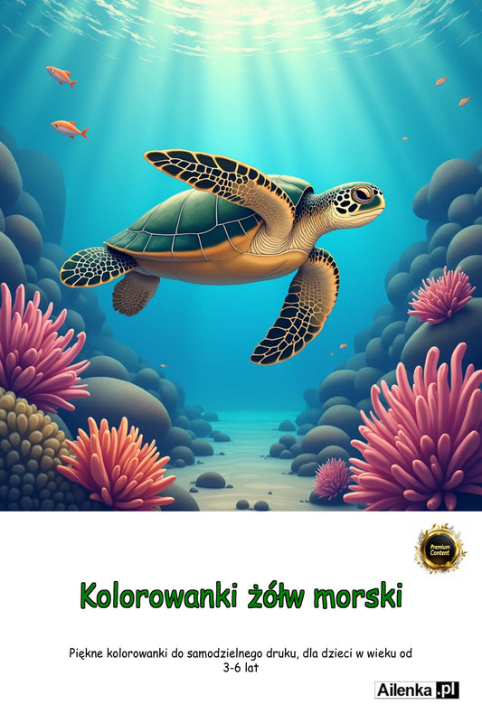 Mieszkańcy oceanów - Żółw morski